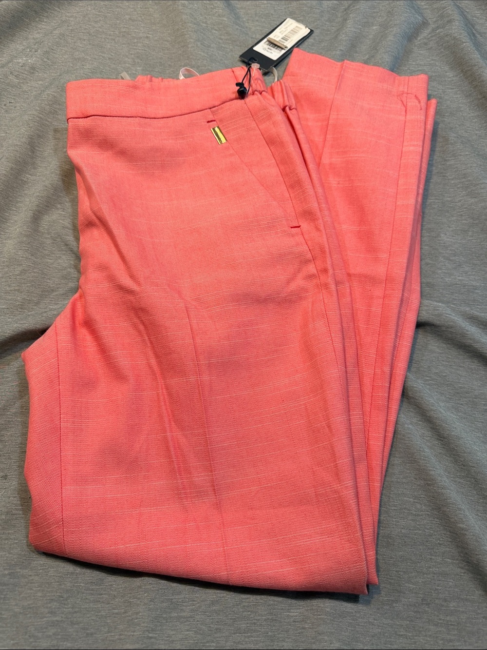 Tommy Hilfiger Coral Pink Men's Dress Pants